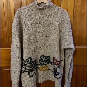 Talbots 100% fall wool sweater